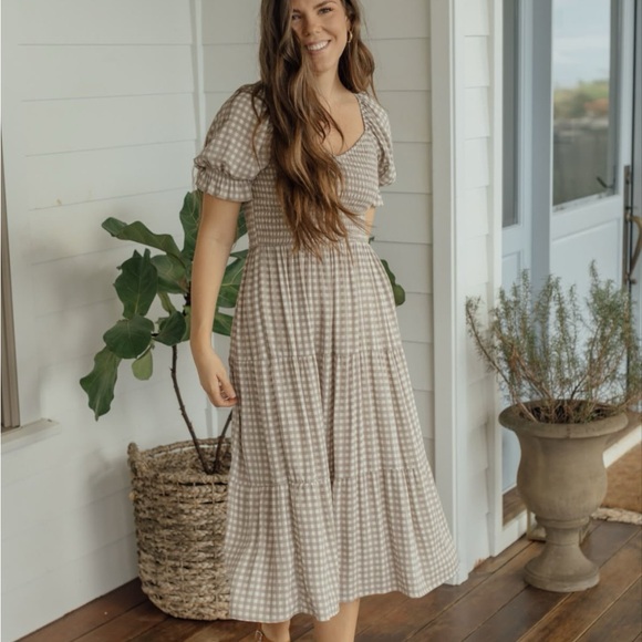 Neuflora Gingham Lillian Dress - Picture 3 of 10